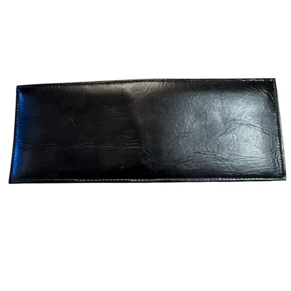 Vintage Heritage Leathers Black Leather Wallet - Picture 2 of 6